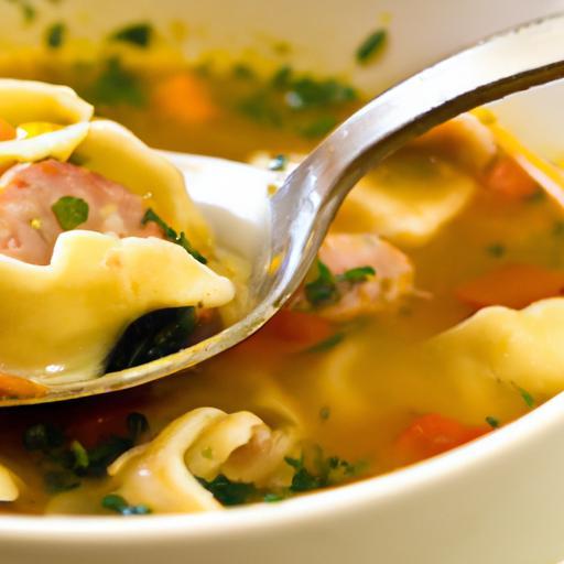 Hearty Sausage Tortellini Soup: Comfort in Every Spoonful