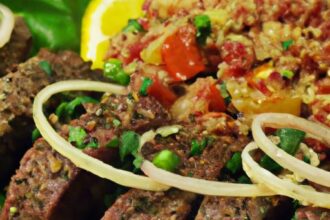 Savor Flavor: Beef & Veggie Skewers with Nutty Quinoa