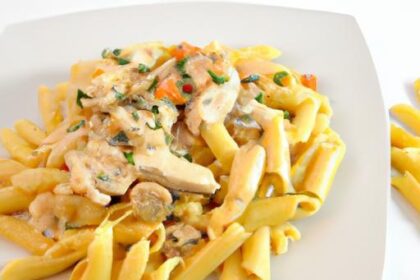 Indulge in Creamy Ricotta Chicken Pasta: A Savory Delight