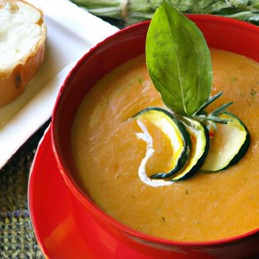 Summer Comfort: A Fresh Take on Zucchini tomato Soup