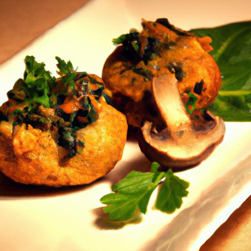 Savor the Flavor: Spinach & Ricotta Stuffed Mushrooms Delight
