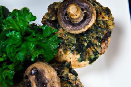 Savor the Flavor: Spinach & Ricotta Stuffed Mushrooms Delight