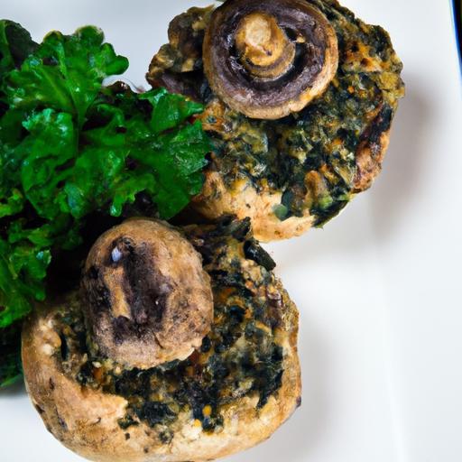 Savor the Flavor: Spinach & Ricotta Stuffed Mushrooms Delight