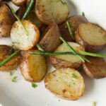 Crispy Roasted Potatoes with Fresh Garden Herbs Delight