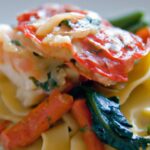 Decadent Lobster Ravioli in Silky Garlic Butter Sauce