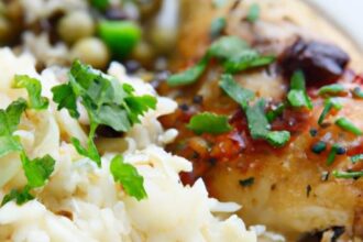 One-Pan Oven Baked Chicken and Rice: Easy Comfort Meal