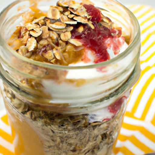 Unlock Breakfast bliss: Peanut Butter & Jelly Overnight Oats