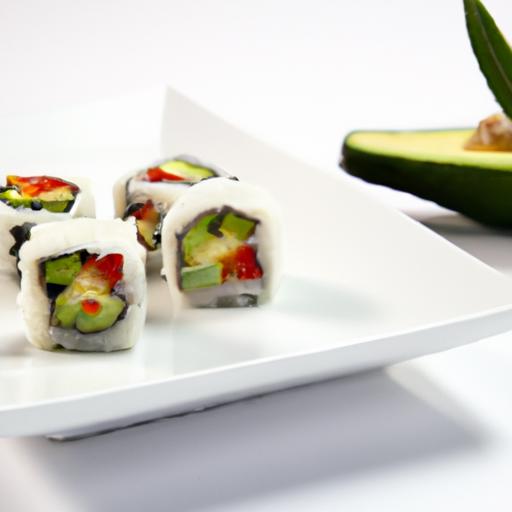 Avocado Sushi Rolls: Creamy, Green Bites of Delight