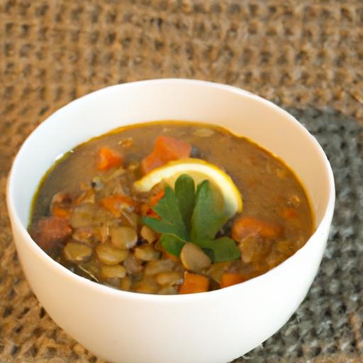 Hearty Lentil soup: A Wholesome Vegetarian Delight
