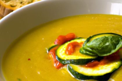 Zucchini & Bell Pepper Soup: A Vibrant, Healthy Delight