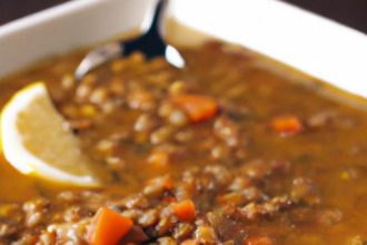 Hearty Slow Cooker Lentil Soup: Comfort in Every Spoon