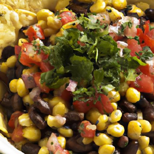 Zesty Black Bean & Corn Salsa: A Flavorful Fiesta Dip