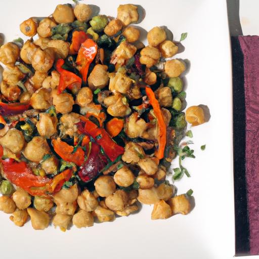 Nourish Your Day: Roasted Veggie & Chickpea Bowl with Tahini