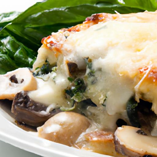 Hearty⁤ Mushroom & ⁣Spinach Lasagna: ⁤A‍ Flavorful Veggie ⁢Feast