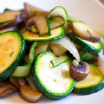 Savor Low Carb Stir Fry: Zucchini, Mushrooms & Onions