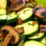Savor Low-Carb Stir Fry: Zucchini, Mushrooms & Onions