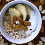 Power-Packed Breakfast: Oatmeal with Chia & Almonds Boost
